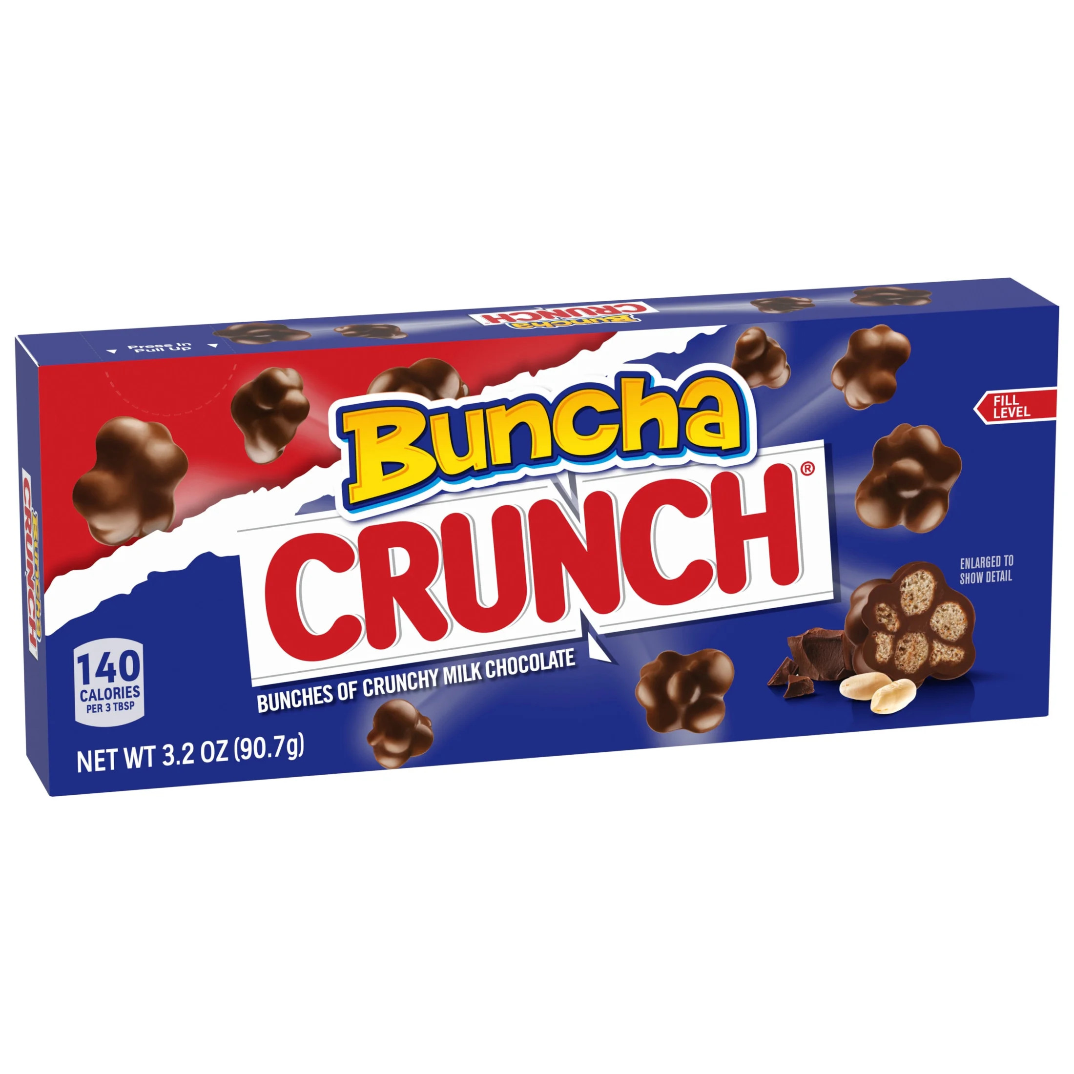 Buncha CRUNCH Candy, Pieces of Creamy Milk Chocolate with Crisped Rice, Movie Theater Candy, Conc... | Walmart (US)