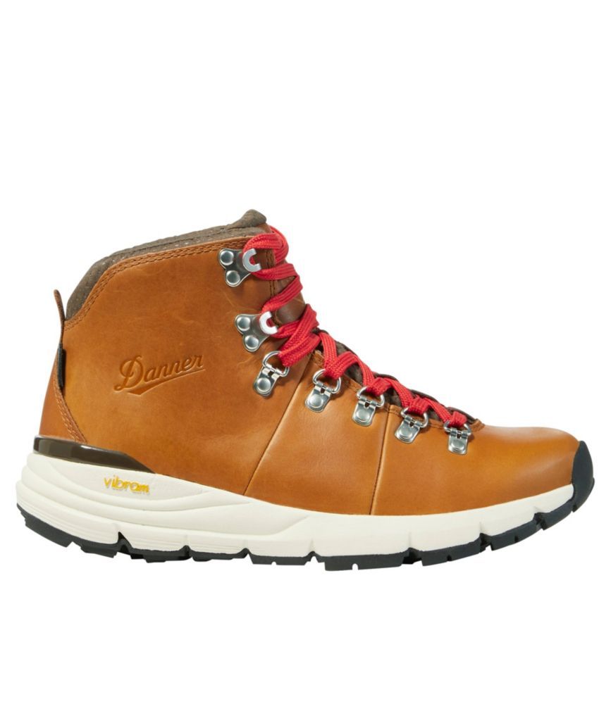 Women's Danner Mountain 600 Waterproof Hiking Boots Saddle Tan 6(B), Leather | L.L. Bean