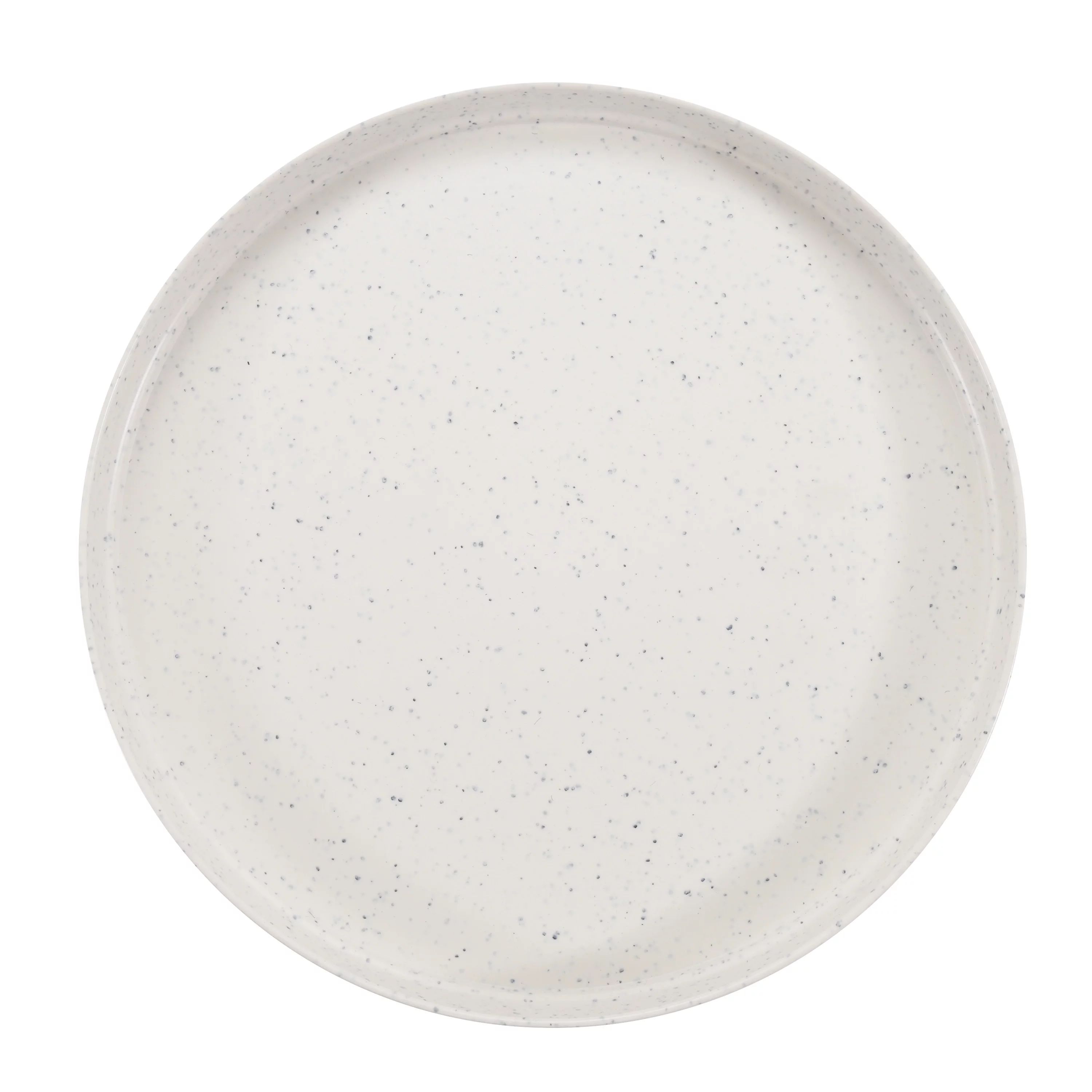 Mainstays 10-Inch Eco-Friendly Recycled Plastic Dinner Plate, Vanilla Dream | Walmart (US)