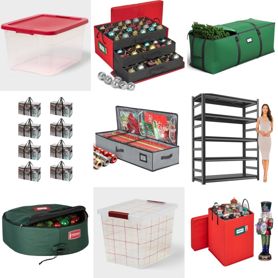 Holiday season was magical ✨ now it’s time to store it all away. These storage solutions keep décor protected and organized year after year. 

#LTKHome #LTKHoliday #LTKSeasonal