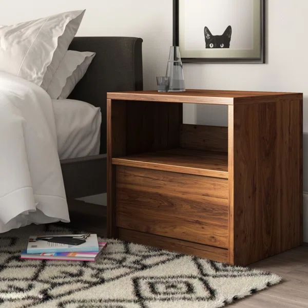 Posner Manufactured Wood Nightstand | Wayfair North America