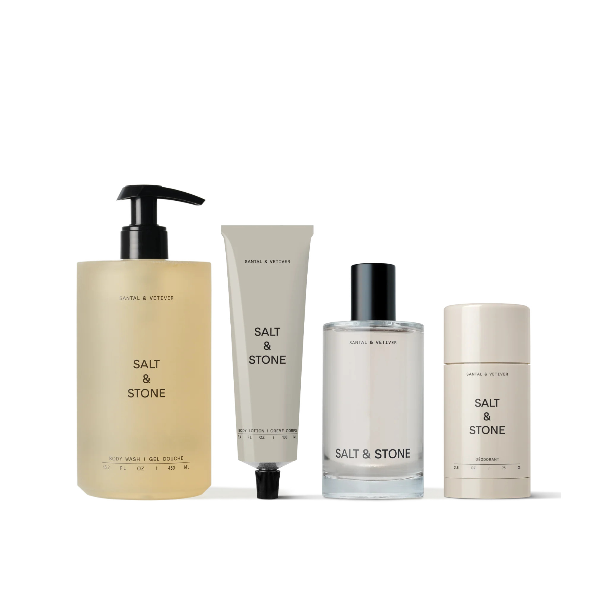 Body Care Ritual Set | Salt & Stone