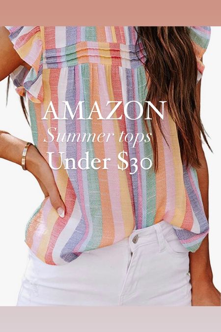 Amazon summer tops under $30
#amaazon #affodablestyle #budgetfriendly #fashionfinds #summer wardrobe 
