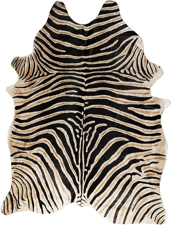 Natural Brazilian Cowhide Area Rugs for Living Room and Bedroom | Handmade 100% Cow Rug with Low ... | Amazon (US)