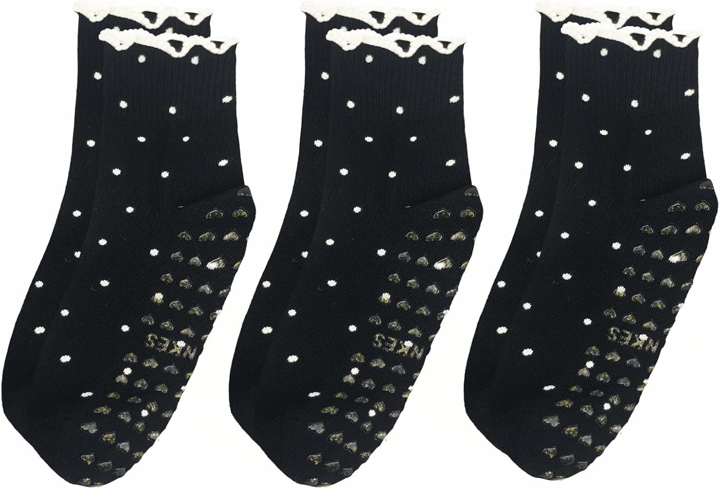Cute Polka Dot Yoga Socks for Women – Fits US Sizes 5-9 – Perfect forYoga, Pilates, Barre, an... | Amazon (US)