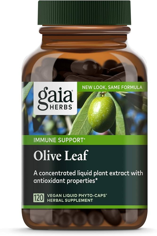 Gaia Herbs Olive Leaf - Traditional Immune Health Support - Immune System Supplement with Olive L... | Amazon (US)