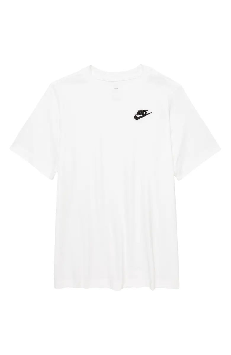 Kids' Embroidered Swoosh T-Shirt | Nordstrom