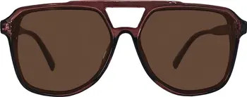 Lagos 58m Polarized Aviator Sunglasses | Nordstrom