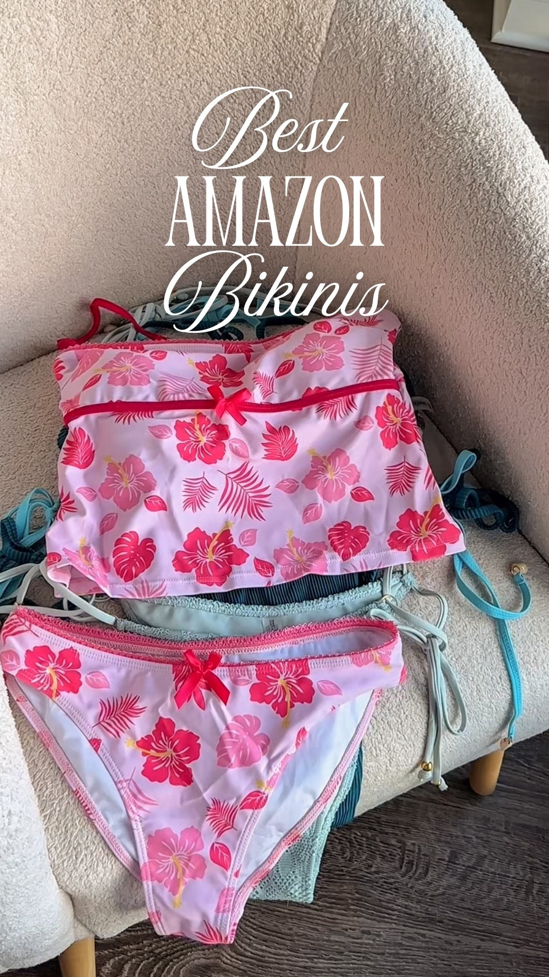 adding my fav affordable swimsuits to this post! they’re super flattering and tend to run true to size - I got S in all 🌴🌺🐚 save for your next beach or pool trip!

[amazon bikinis fashion finds, hibiscus floral print tankini, trendy summer style ideas, poolside outfits, beachy outfit inspo, amz bikini essentials]

#LTKSwim #LTKSeasonal #LTKFindsUnder50