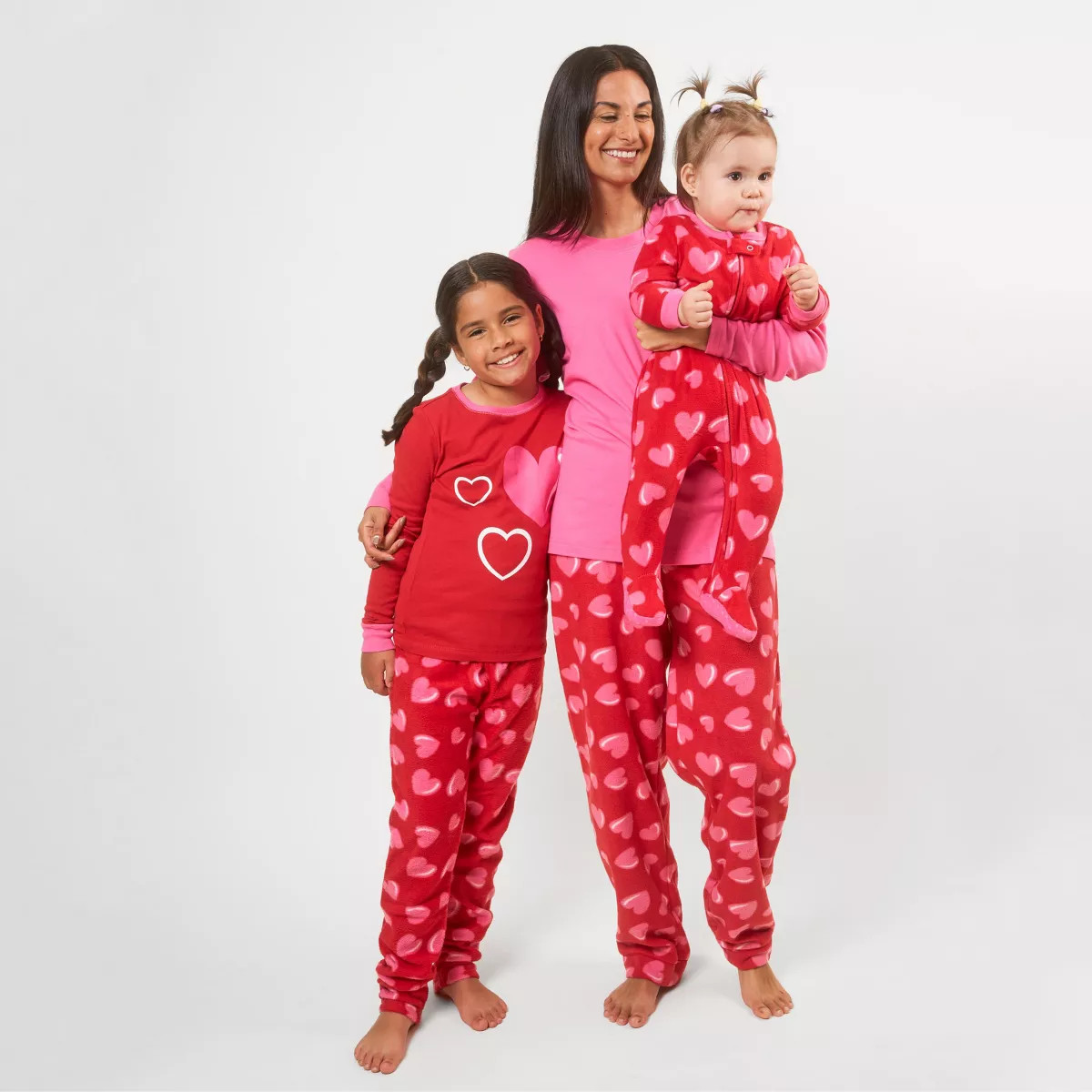 Leveret Matching Family Valentines Pajamas Heart Print | Target