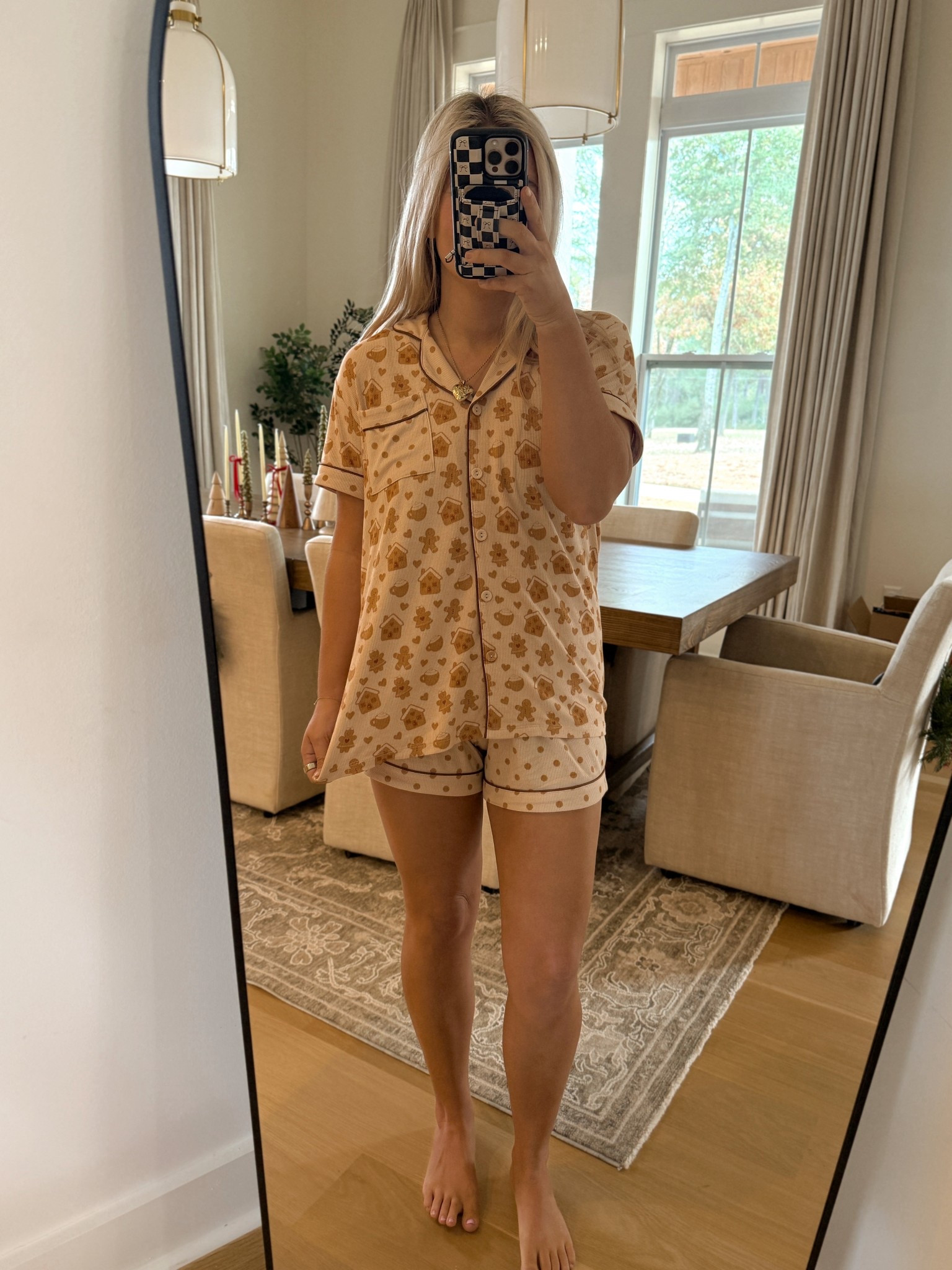 Christmas gingerbread man pjs 🫶🏽

#LTKGiftGuide #LTKgrwm #LTKHoliday