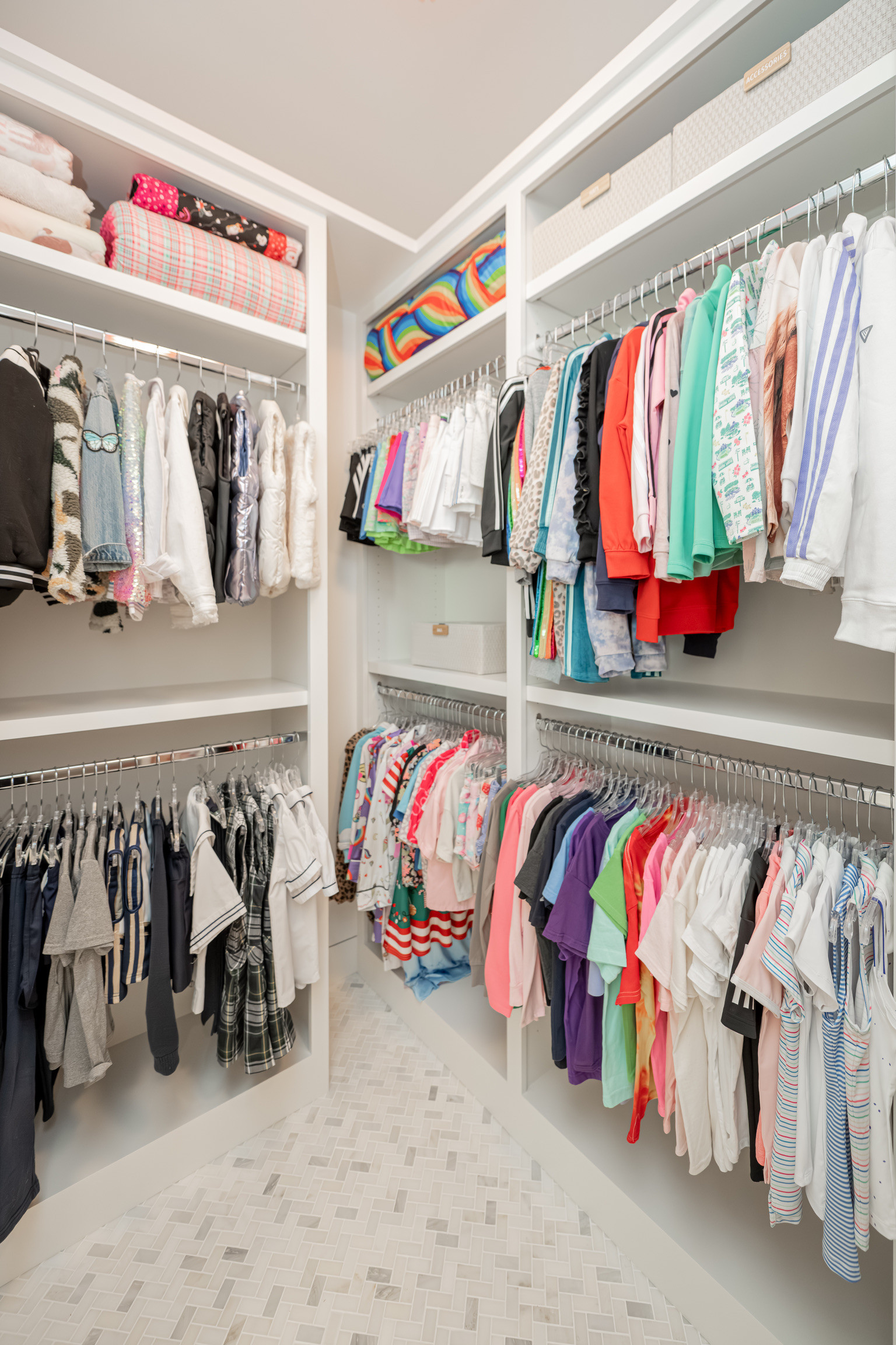 The Grand Garcia’s children’s spaces were designed to support busy days while creating systems that allow the children to move through their routines with growing independence. 

#LTKKids #LTKmomlife #LTKHome