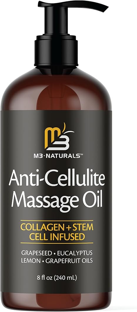 Firming Body Massage Oil with Collagen & Stem Cell – Helps Smooth The Appearance of Cellulite &... | Amazon (US)