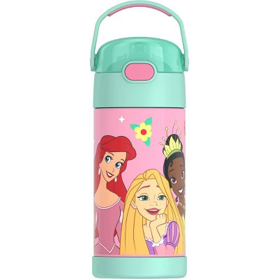 Thermos Kids' 12oz Stainless Steel FUNtainer Water Bottle with Bail Handle - Green | Target