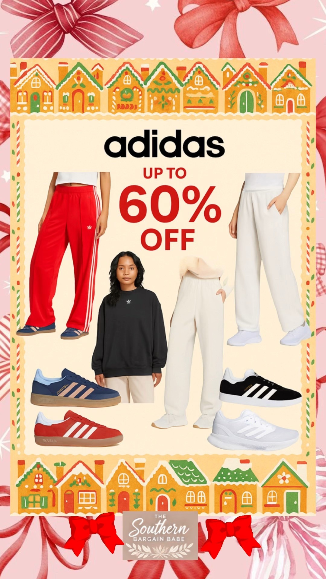 Adidas is running up to 60% off and I found some of the cutest pieces! 🫶
Cozy joggers, classic Gazelles, and the comfiest sweatshirts — perfect for everyday errands, workouts, or casual holiday outfits. 🎄✨

Tap to shop my picks + grab your favorites before they sell out!

#LTKSale #LTKHoliday #LTKAthleisure #AdidasStyle #AdidasSale #LTKFinds

#LTKGiftGuide #LTKHoliday #LTKSaleAlert