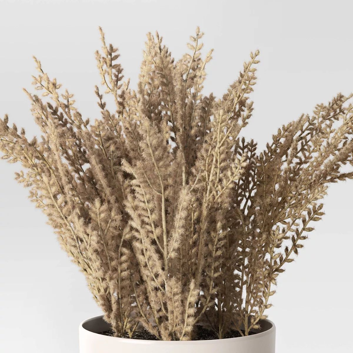 9" Pampas Grass Mini Arrangement Artificial Plant Tan - Room Essentials™ | Target