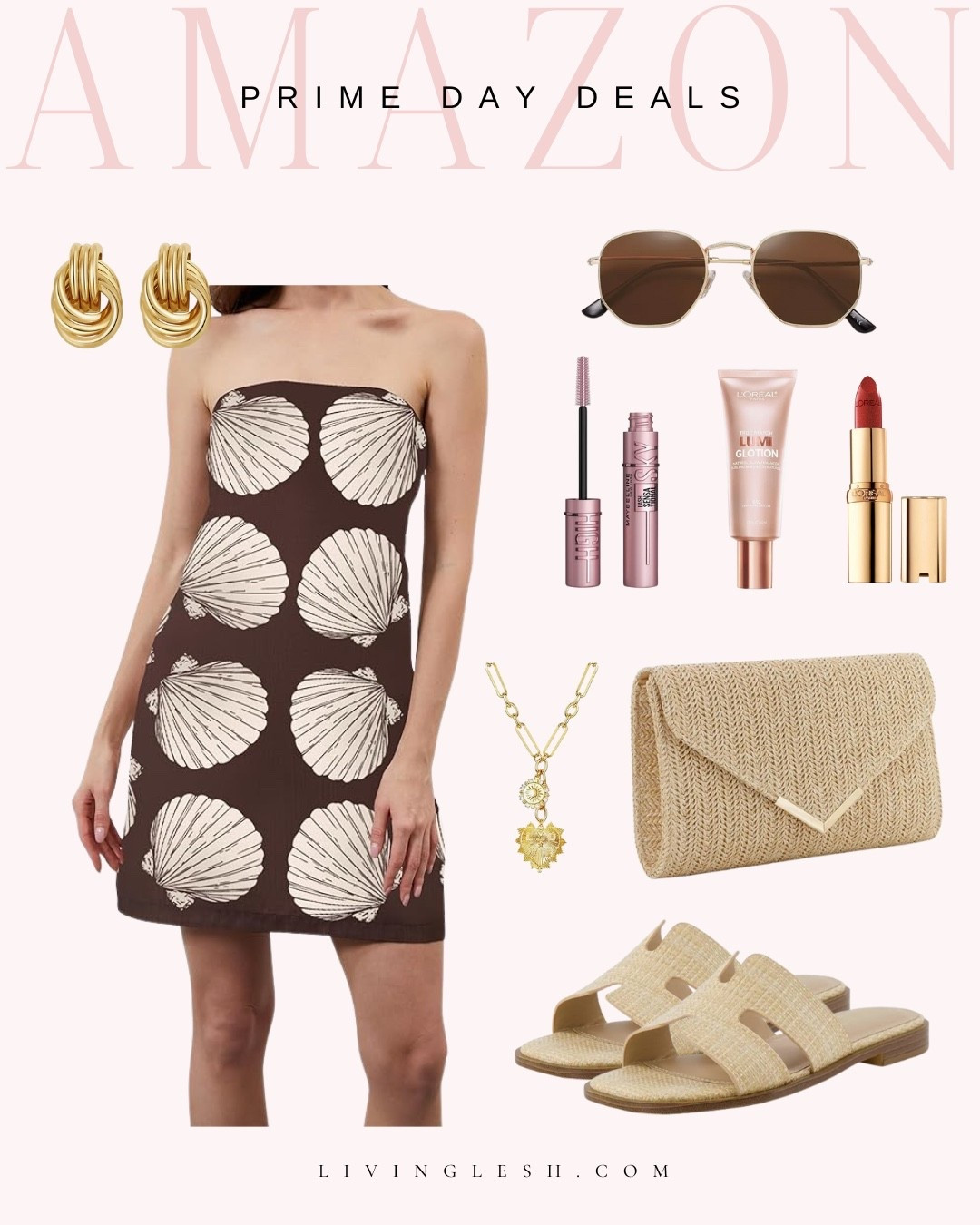 Amazon prime | Amazon prime day | Amazon fashion | Amazon outfit | Dress | Mini dress | Summer outfit | Vacation outfit | Sunglasses | Sandals | Loreal | Earrings | Clutch | Mascara | Lipstick | Prime day sale

#LTKSeasonal #LTKSaleAlert #LTKFindsUnder50