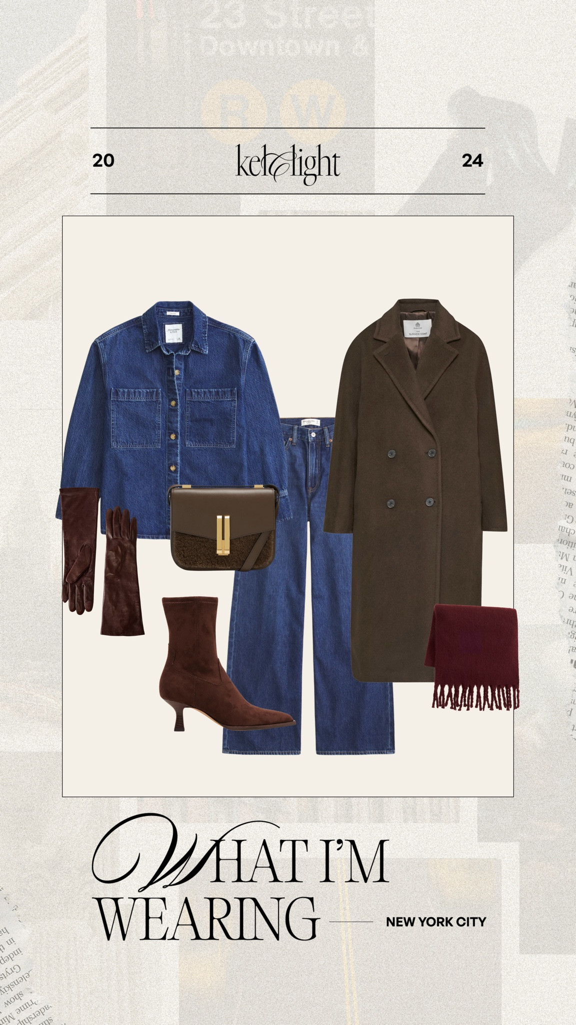 What I’m wearing in nyc this week💙 jacket is almost sold out here but linked some similar options! #nyc #denim #winter 

#LTKHoliday #LTKSeasonal #LTKMidsize