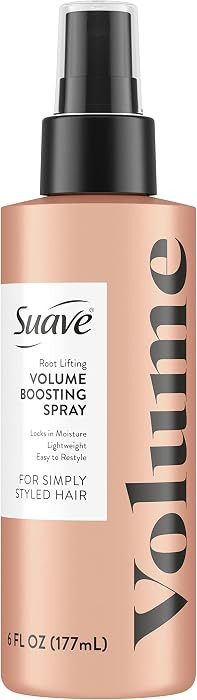 Suave Simply Styled Lightweight Root Lifting Hair Spray, Volume Boost Hairspray Hair Volumizer fo... | Amazon (US)