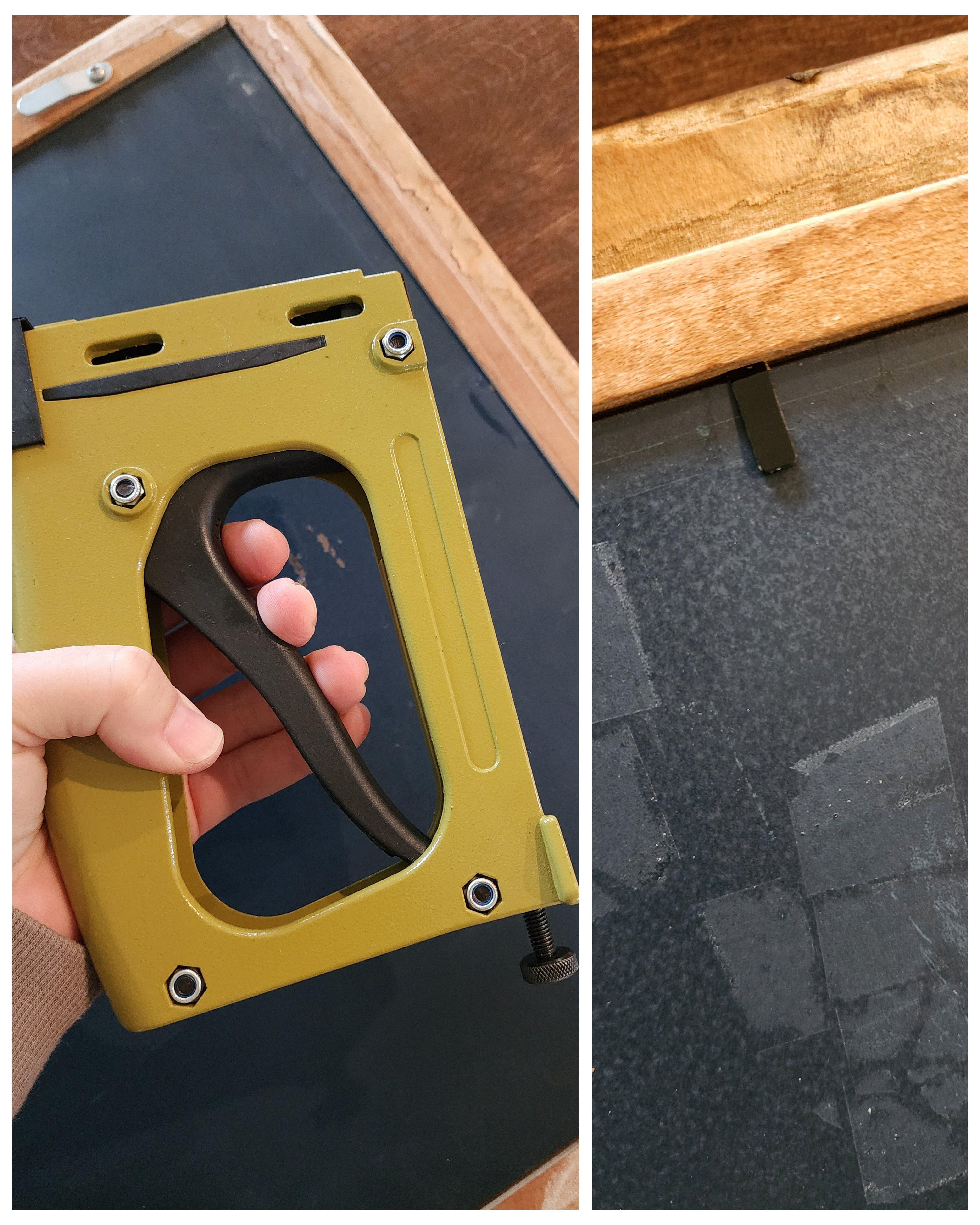 This picture framing gun is the best! Makes my job so much easier! Under $40!Amazon finds picture frame framing staple gun hanging fix 

#LTKHome #LTKU #LTKSaleAlert