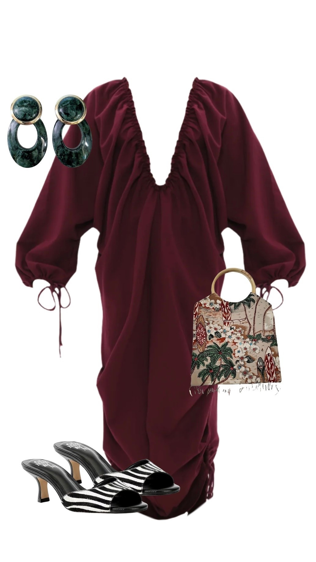 jewel tone wedding guest outfit idea! 

#LTKFindsUnder100 #LTKWedding #LTKStyleTip