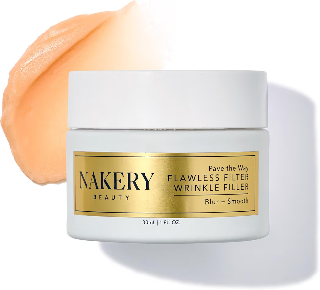 Nakery Pave The Way Flawless Filter Wrinkle Filler, Anti Aging Face Cream for Women, Instantly Sm... | Amazon (US)