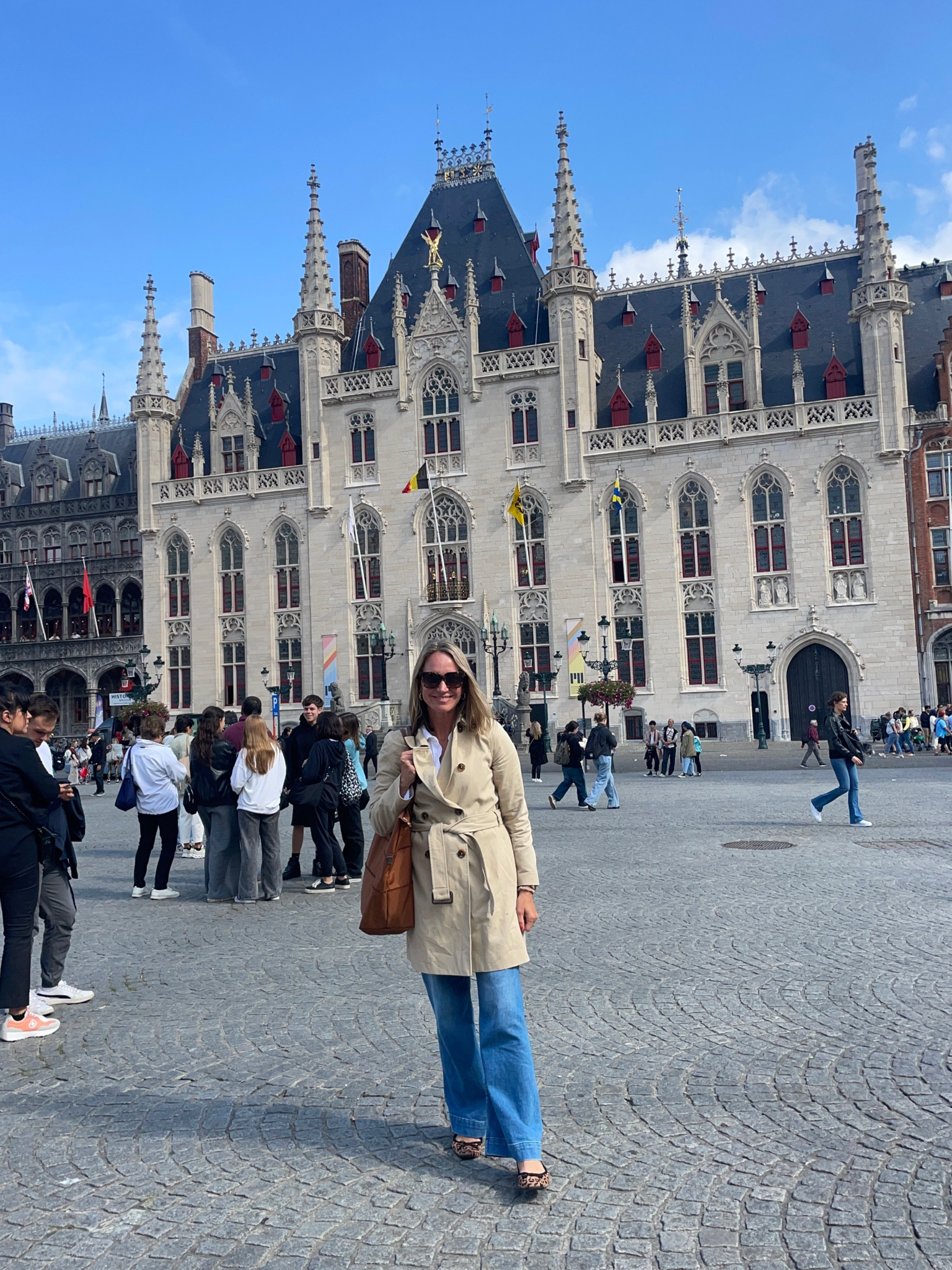 Wearing the “tall” version of these cropped wide leg jeans so that they’re full length. (I’m 5’5”)

#LTKStyleTip #LTKTravel