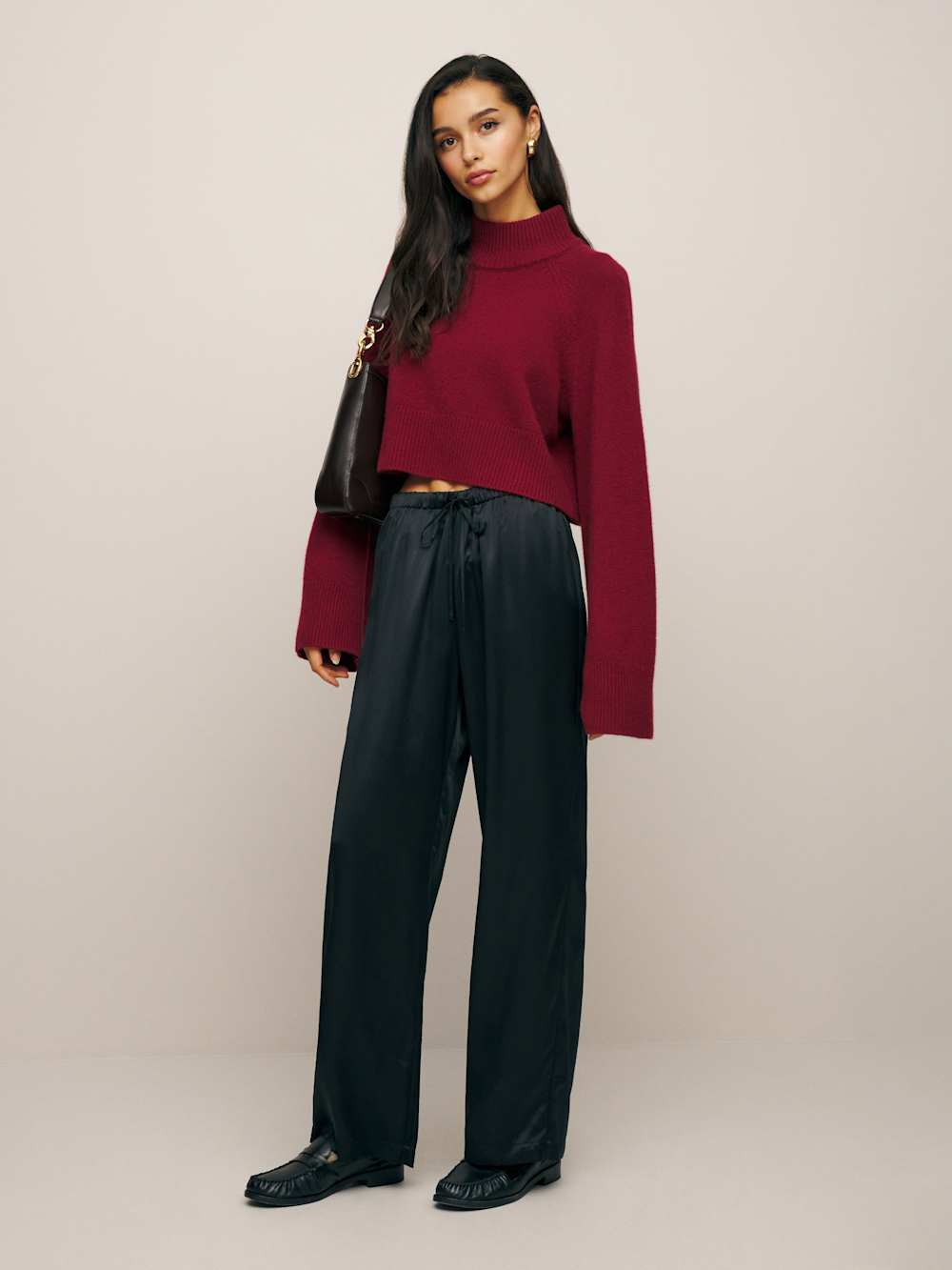 Olina Silk Short Pant | Reformation (Global)