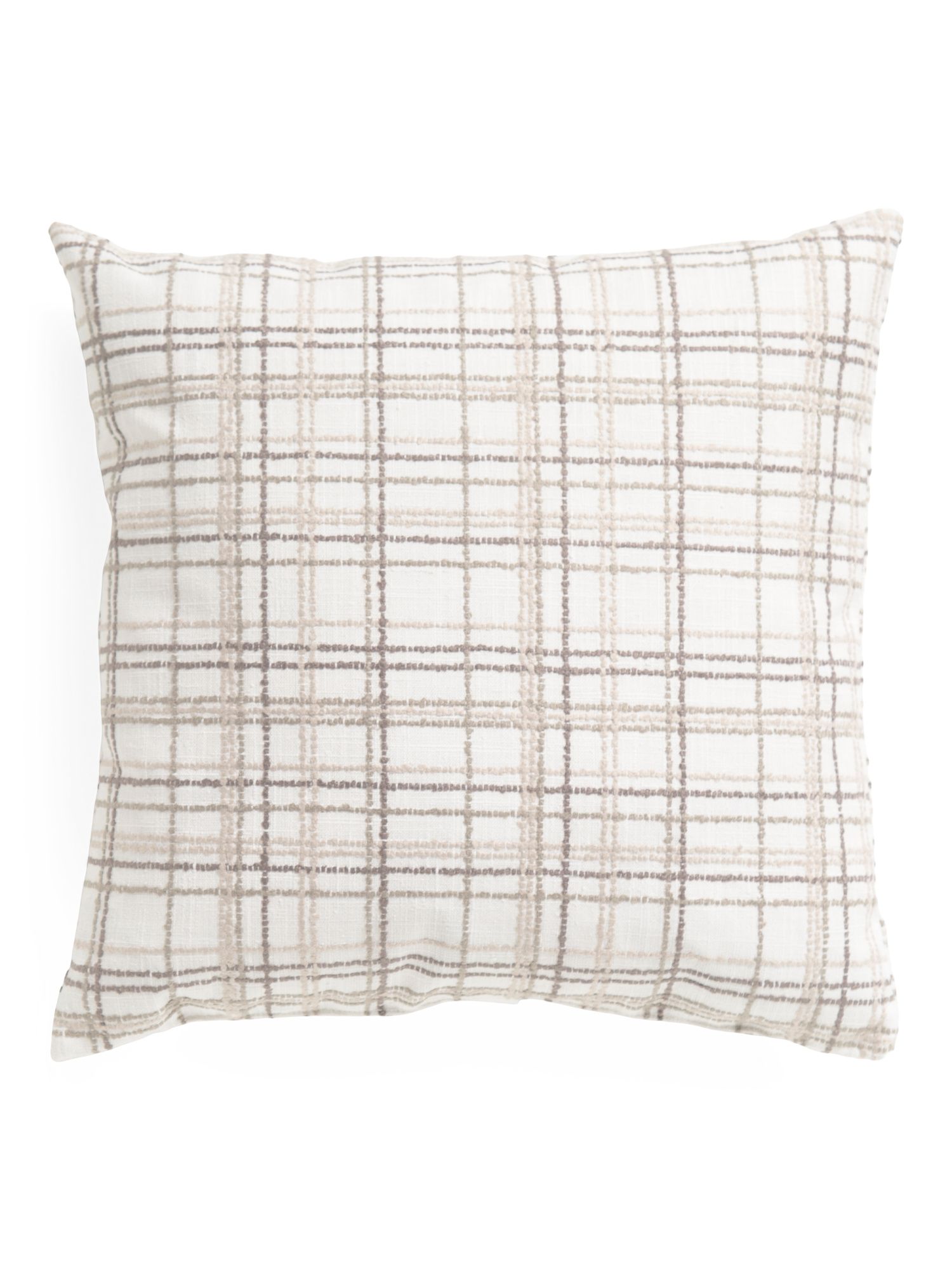 22x22 Hampton Plaid Decorative Pillow | TJ Maxx