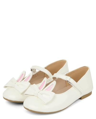 Gymboree,Girls and Toddler Dressy Ballet Flat,10 Years,Spring Bunny | Amazon (US)