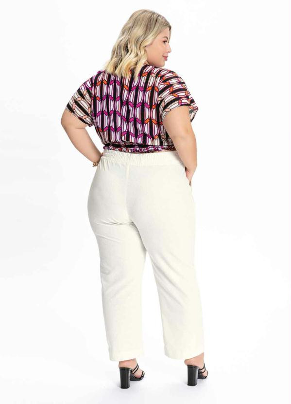 Mink - Blusa Geo Crazy com Frente Transpassada | Posthaus (BR)