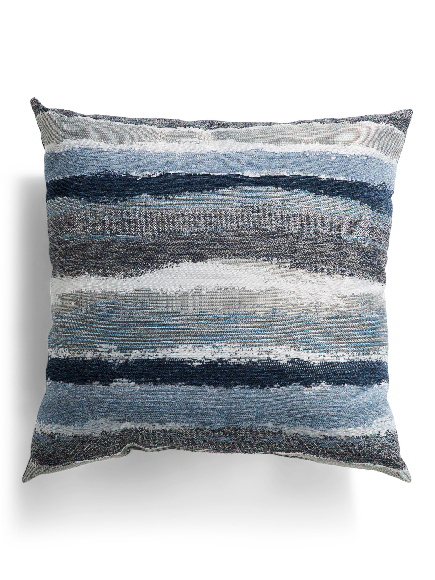 Made In Usa 22x22 Indoor Outdoor Textured Stripe Pillow | TJ Maxx