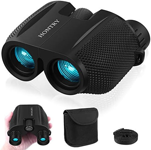 Hontry Binoculars for Adults and Kids, 10x25 Compact Binoculars for Bird Watching, Theater and Co... | Amazon (US)