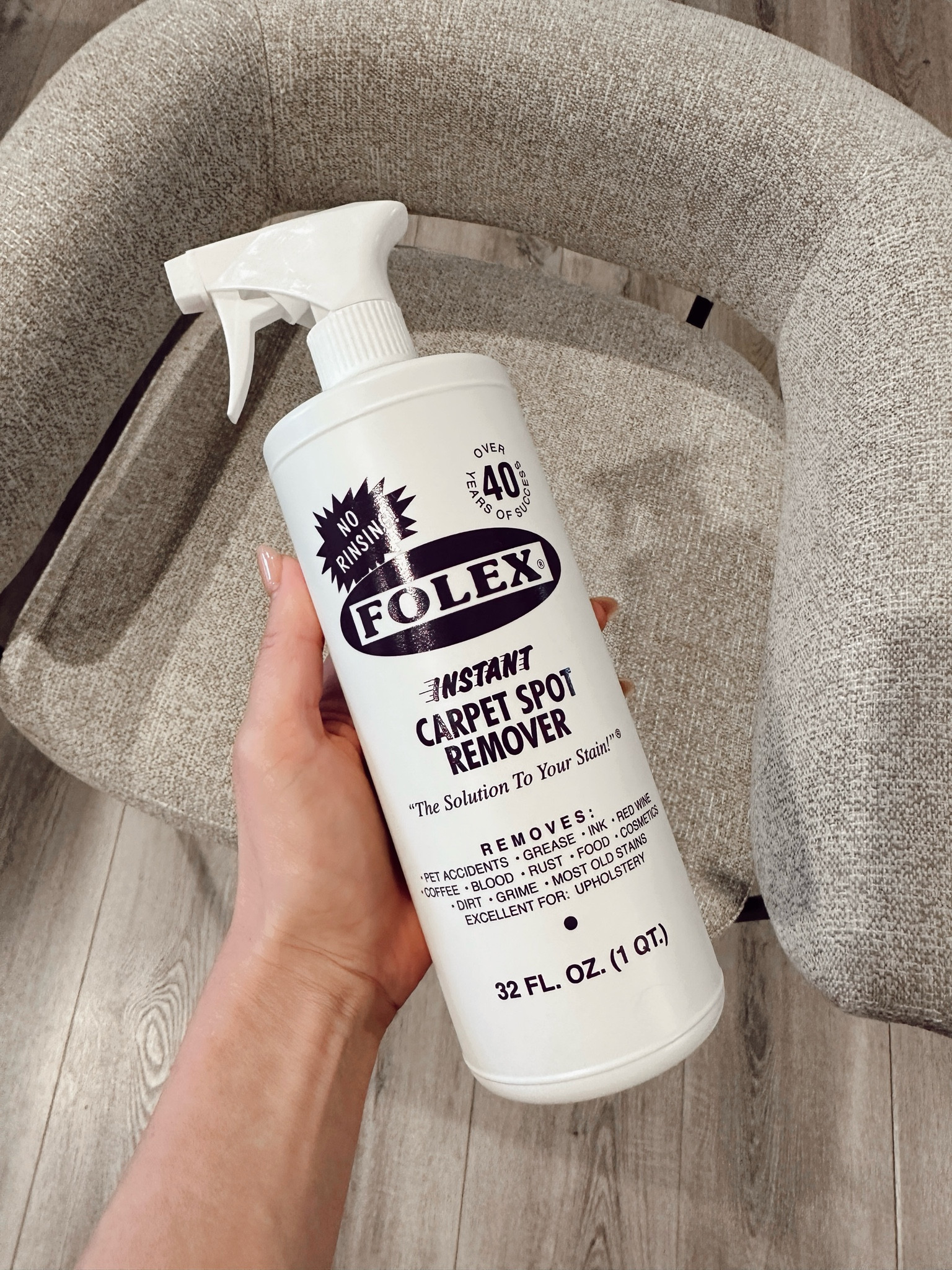What I use on fabric stains before I use my carpet cleaner! 

#LTKhome #LTKfindsunder50 #LTKstyletip