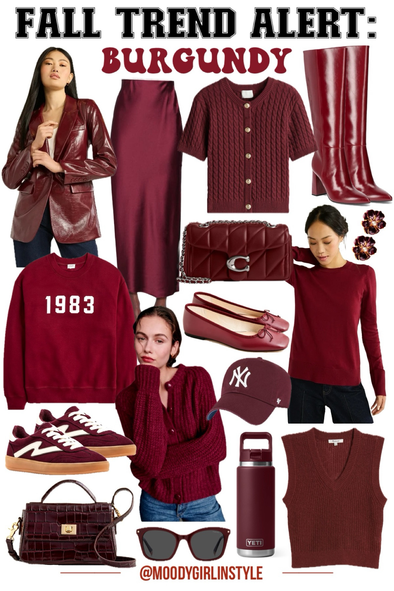 Currently Trending: Burgundy 🍇

Autumn Trend 2024, Fashion inspiration, outfit ideas, capsule collection, wardrobe basics, Autumn coat, autumn dresses, Autumn boots, burgundy boots, sweater vest, sweater weather, Sezane cardigan, burgundy sneakers, ballet flat shoes

#LTKSeasonal #LTKFindsUnder100 #LTKFindsUnder50 #LTKOver40 #LTKShoeCrush #LTKItBag #LTKMidsize #LTKStyleTip #LTKBacktoSchool #LTKSeasonal