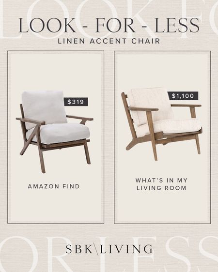 H O M E \ look-for-less wood and upholstered accent chairs!

Amazon home
Living room decor 

#LTKhome