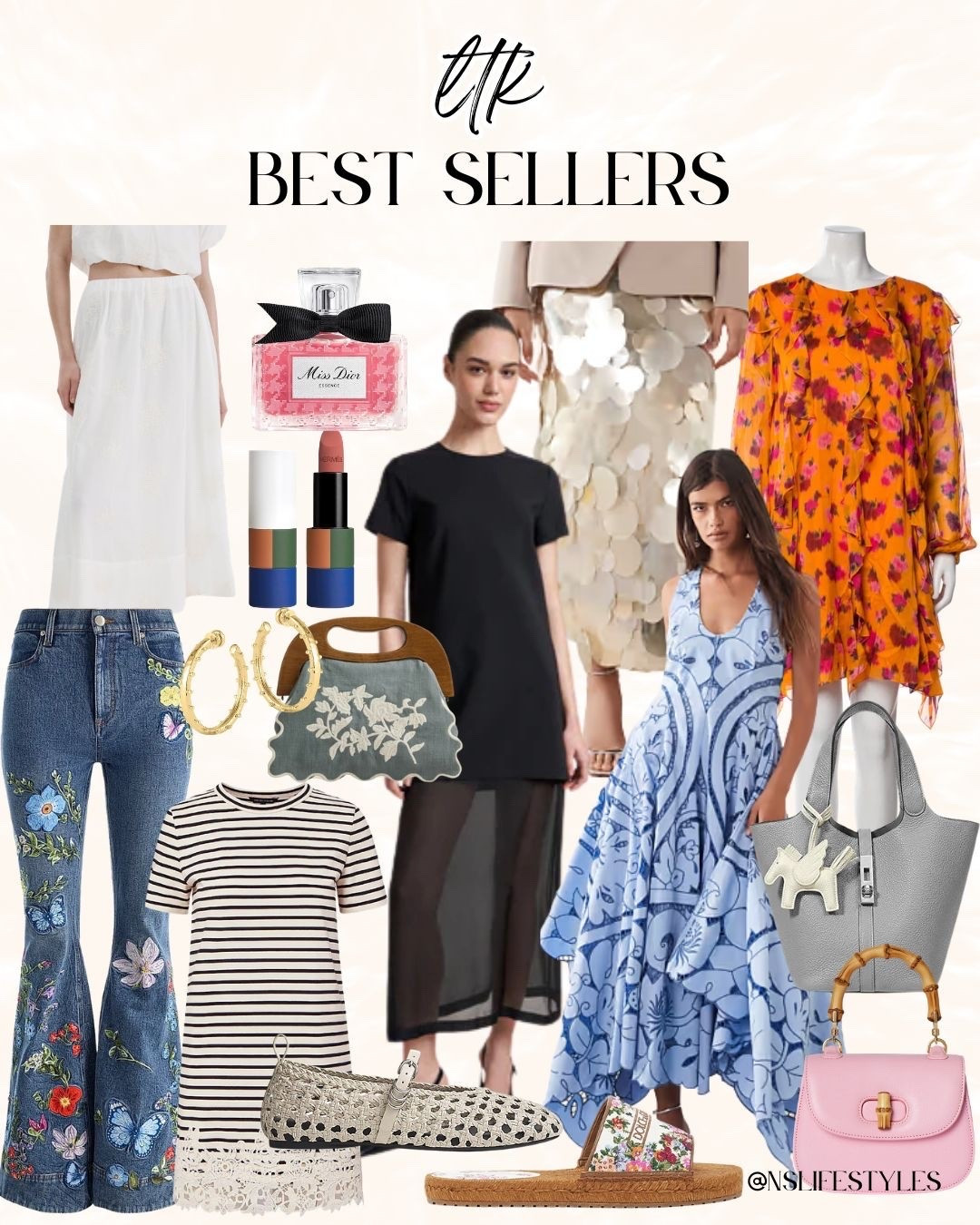 The results are in, and these weekly best sellers are too good to miss! I am absolutely loving this mix of statement denim, effortless summer dresses, and chic accessories. It is the perfect blend of elevated basics and eye-catching prints to refresh your wardrobe. 🌸

From gorgeous embroidered flare jeans and romantic blue patterned dresses to the dreamiest pink luxury handbag, these pieces are trending for a reason. Grab these highly-coveted staples before they sell out! ✨

#ltkbestsellers #summerfashion #styleinspo #designerhandbag #floraldenim #ootdinspiration #trendingstyle

#LTKootd
