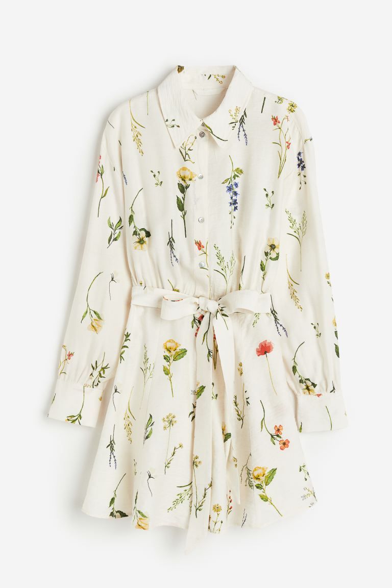 Tie-belt Shirt Dress | H&M (US + CA)