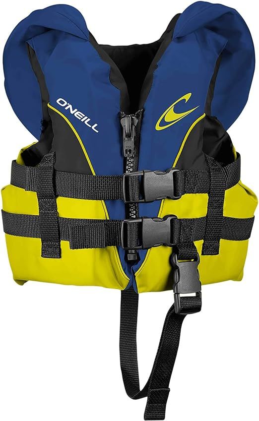 O'Neill Wetsuits Infant Superlite USCG Life Vest, Pacific/Yellow/Black:Yellow, 1sz | Amazon (US)