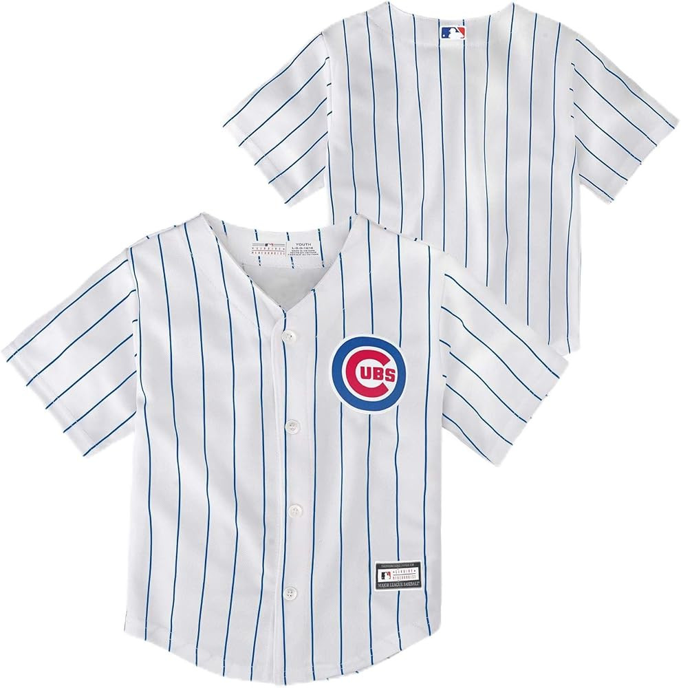 Outerstuff Chicago Cubs MLB Toddler 2-4 White Home Team Jersey | Amazon (US)