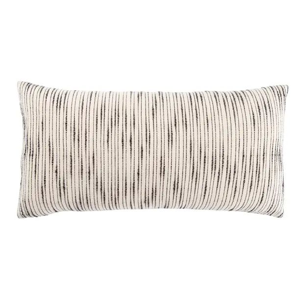 Eres Embroidered Cotton Lumbar Throw Pillow | Wayfair North America