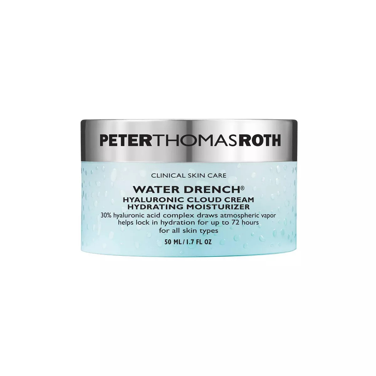 PETER THOMAS ROTH Water Drench Hyaluronic Cloud Cream Hydrating Moisturizer - 1.7 fl oz - Ulta Be... | Target