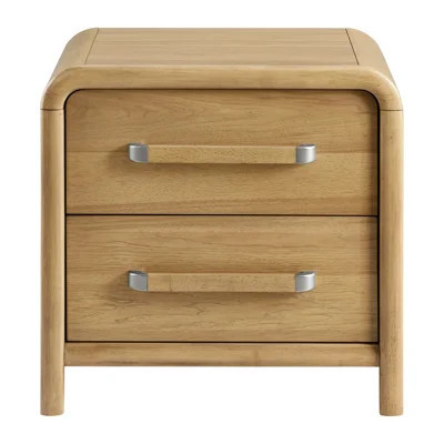 2-Drawer Nightstand with USB | Wayfair North America