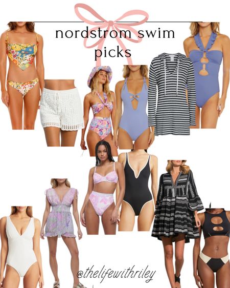 Nordstrom swim picks 

One piece, cut out one piece, bikini, floral bikini, matching cover up, crochet cover up, terry cover up, black and white swim 

#LTKtravel #LTKSeasonal #LTKswim