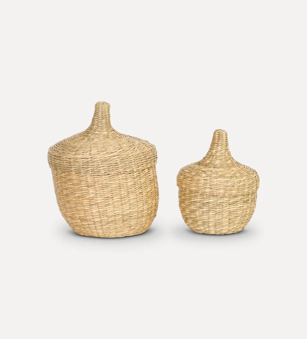 Kentfield Woven Basket Set | Le Maé by Lindye