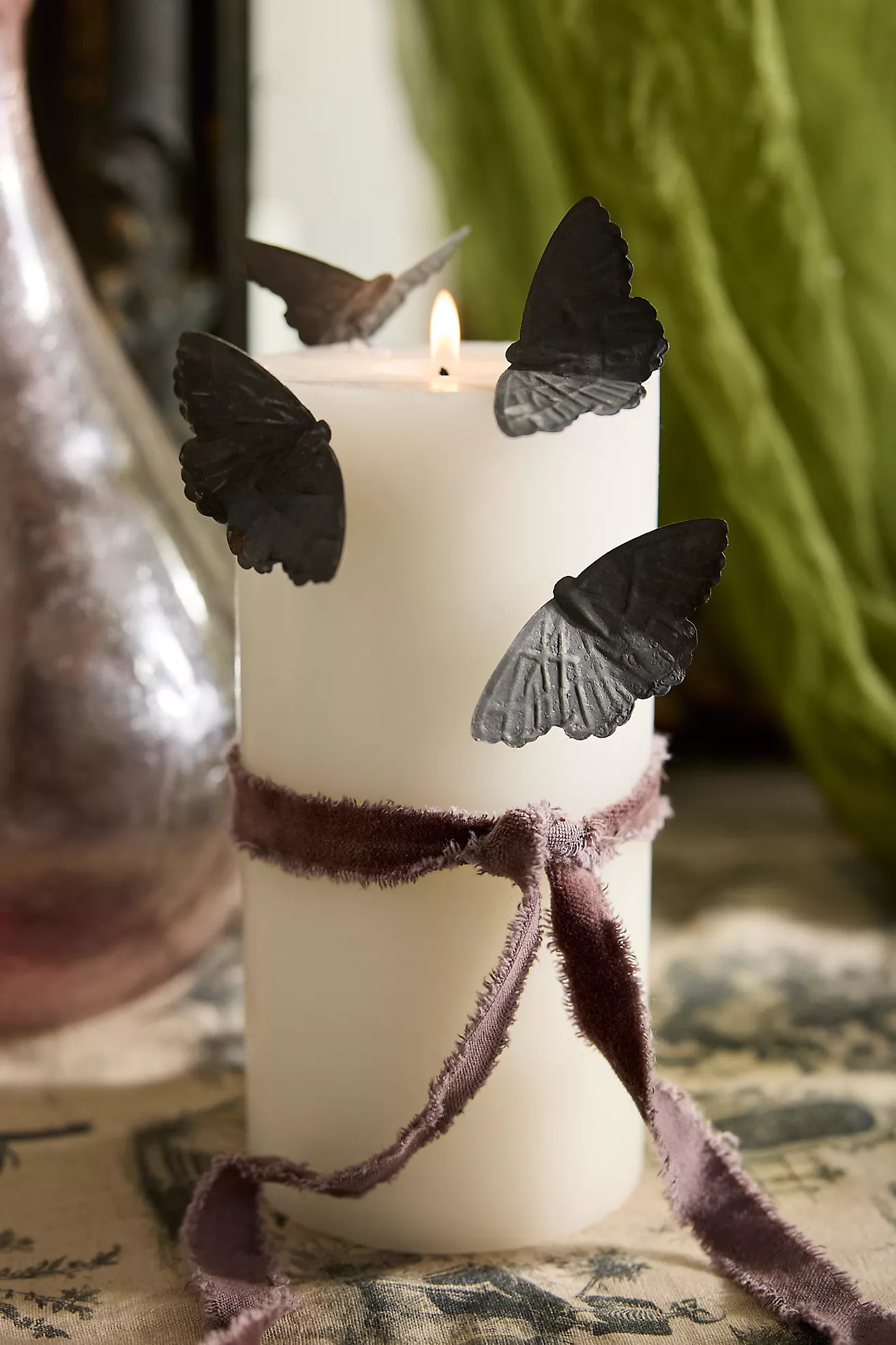 Moth Candle Pins, Set of 4 | Anthropologie (US)
