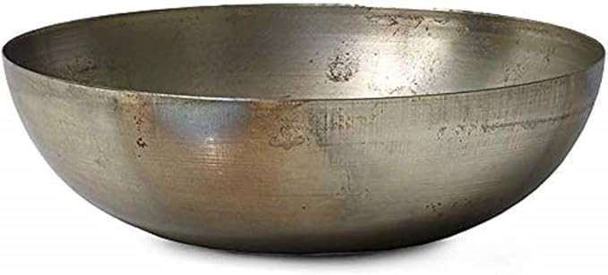 Serene Spaces Living Rustic Iron Bowl, Measures 8.25” Diameter and 2.5” Tall | Amazon (CA)
