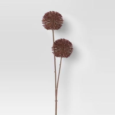 24" Artificial Allium Stem Purple - Threshold™ | Target