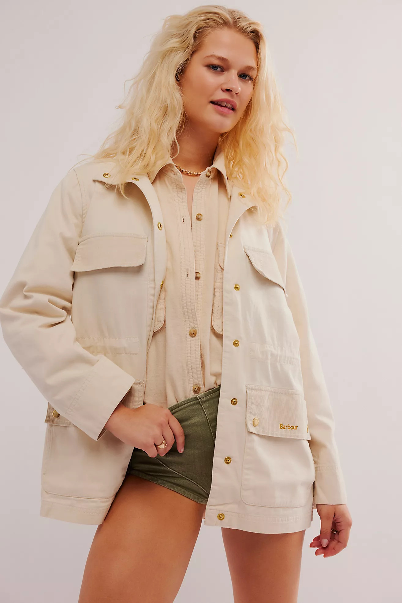 Barbour Maeva Utility Jacket | Free People (Global - UK&FR Excluded)