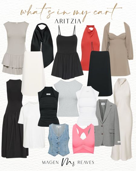 What’s in my cart - Aritzia - Dress - Blazer - Top

#LTKSeasonal #LTKstyletip #LTKworkwear